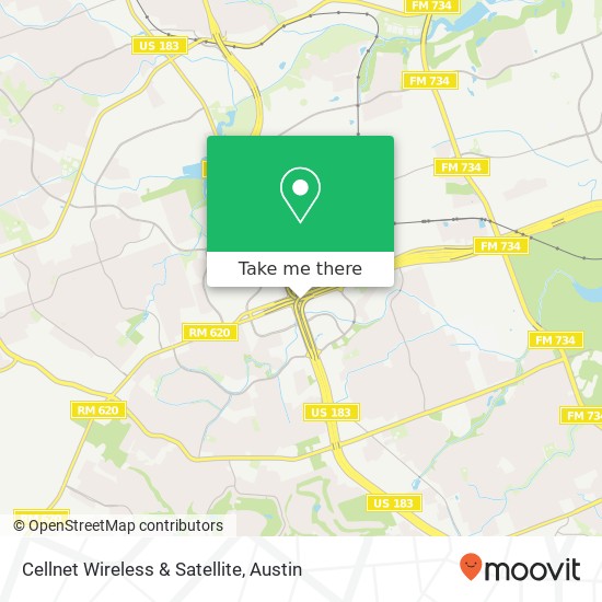 Cellnet Wireless & Satellite map