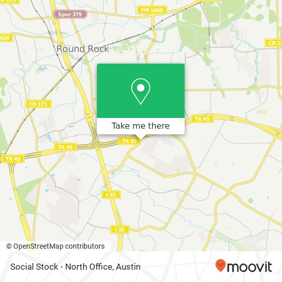 Social Stock - North Office map