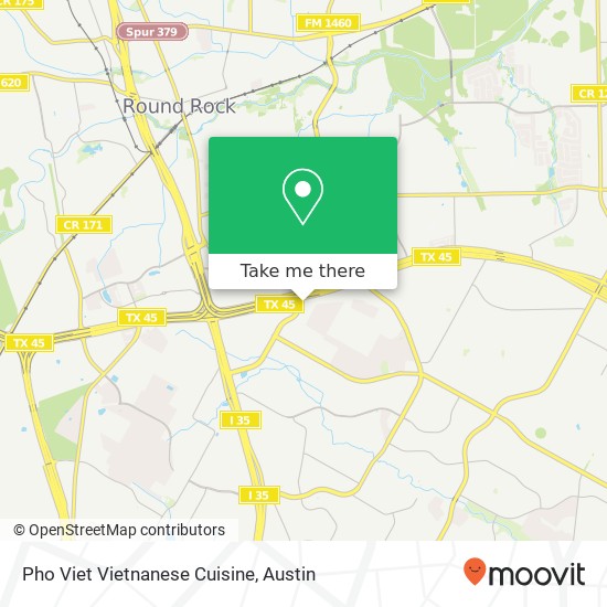 Pho Viet Vietnanese Cuisine map