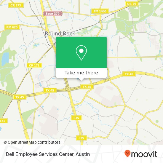 Mapa de Dell Employee Services Center