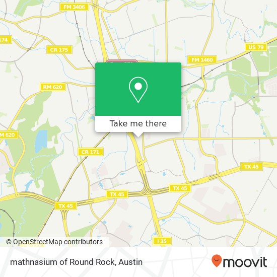 mathnasium of Round Rock map