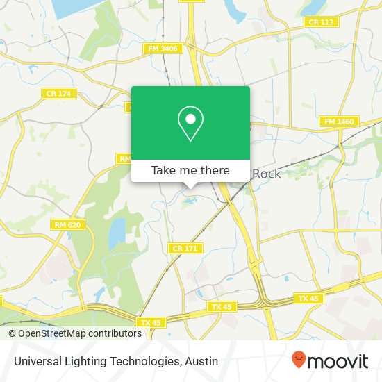 Universal Lighting Technologies map