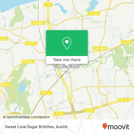 Mapa de Sweet Love Sugar Britches