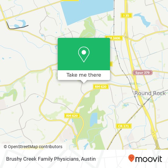 Mapa de Brushy Creek Family Physicians