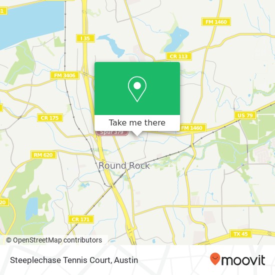 Mapa de Steeplechase Tennis Court