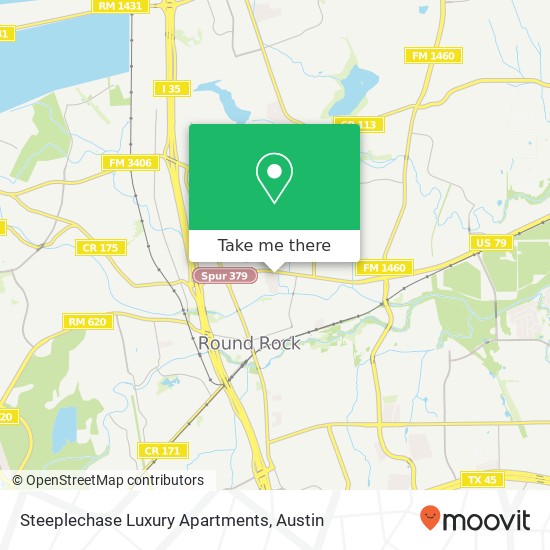 Steeplechase Luxury Apartments map