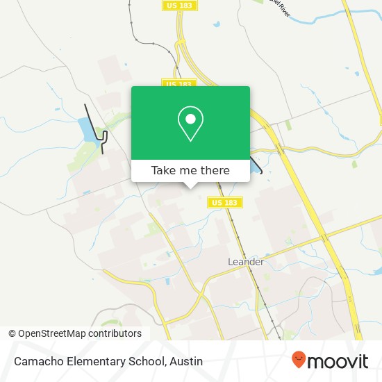 Camacho Elementary School map