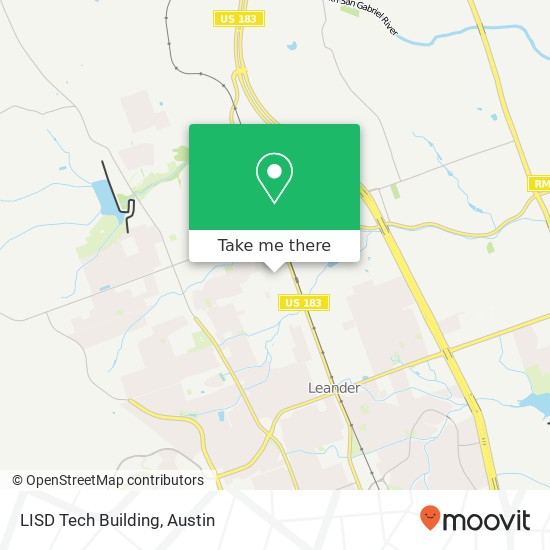 LISD Tech Building map