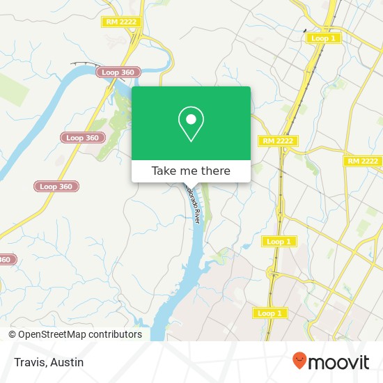 Mapa de Travis