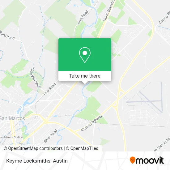 Keyme Locksmiths map