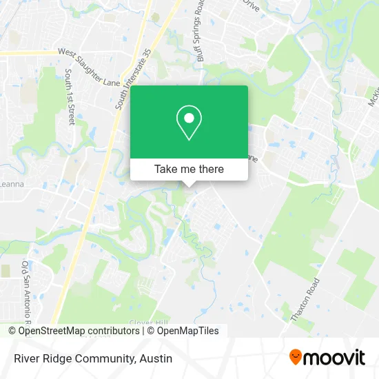 River Ridge Community map