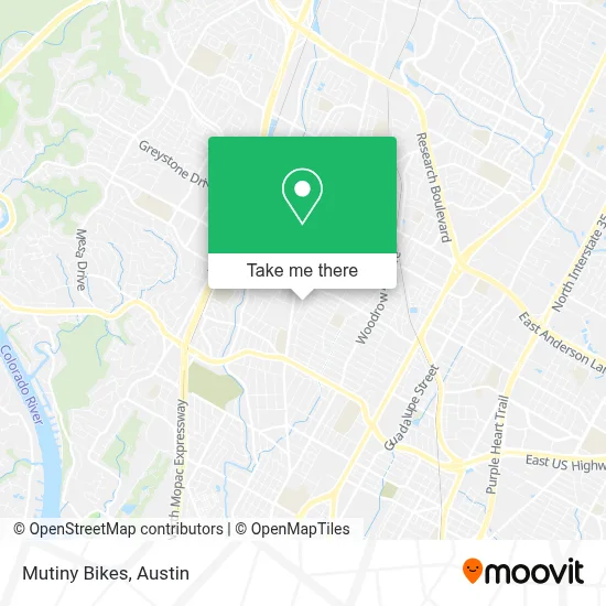 Mutiny Bikes map