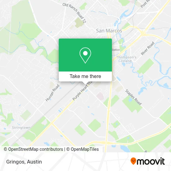Gringos map