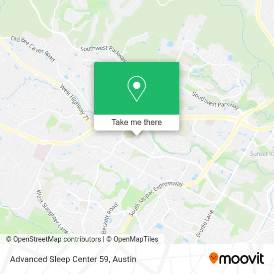 Advanced Sleep Center 59 map