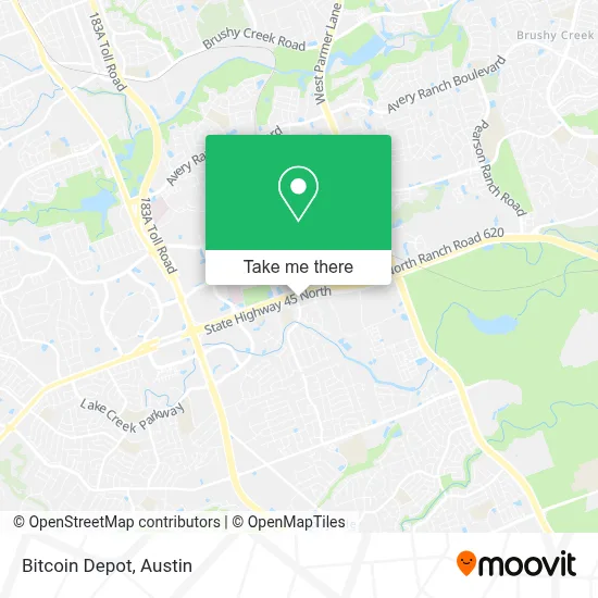Bitcoin Depot map