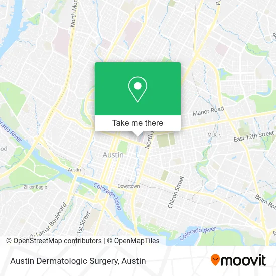 Austin Dermatologic Surgery map