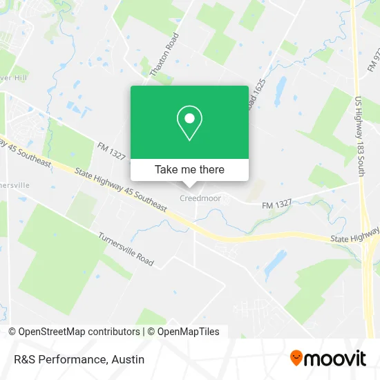 R&S Performance map