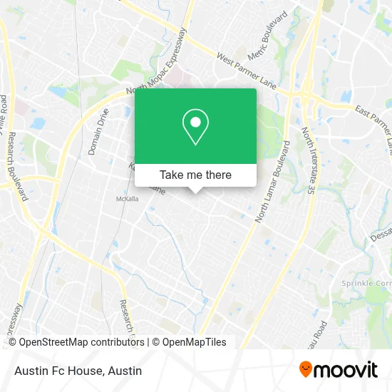 Austin Fc House map