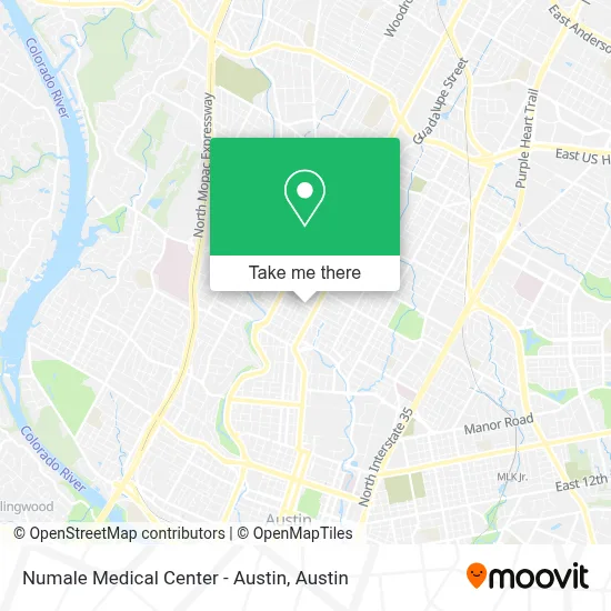 Numale Medical Center - Austin map