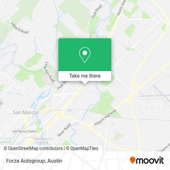 Forza Autogroup map