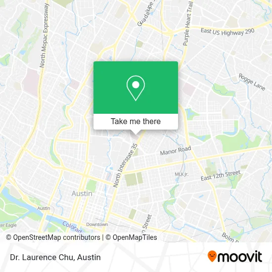 Dr. Laurence Chu map