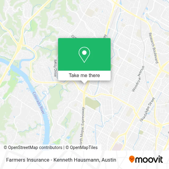 Farmers Insurance - Kenneth Hausmann map