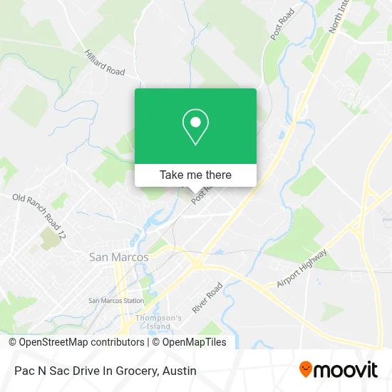 Pac N Sac Drive In Grocery map