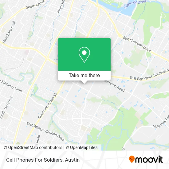 Cell Phones For Soldiers map