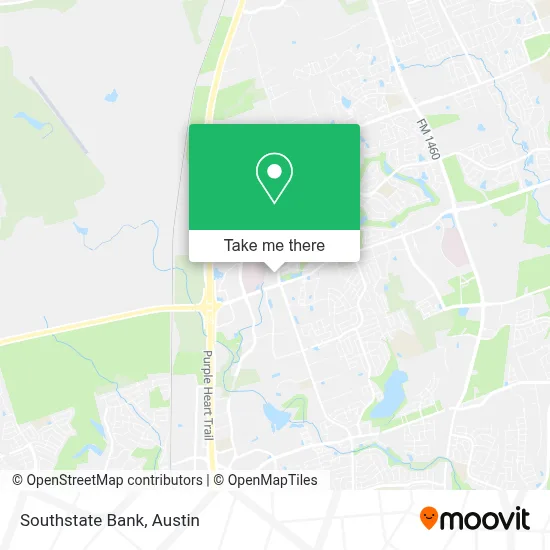 Southstate Bank map