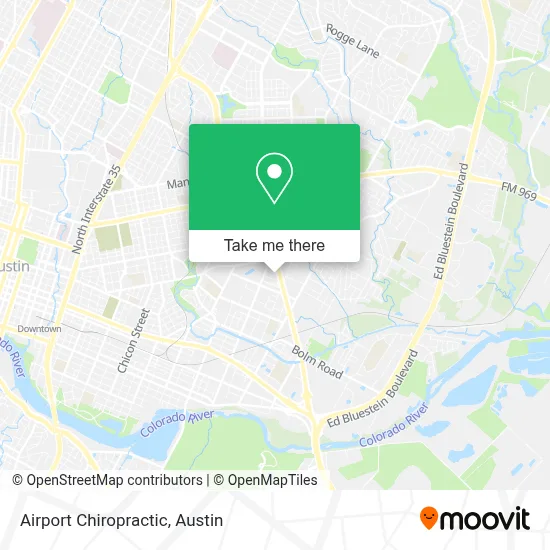 Airport Chiropractic map