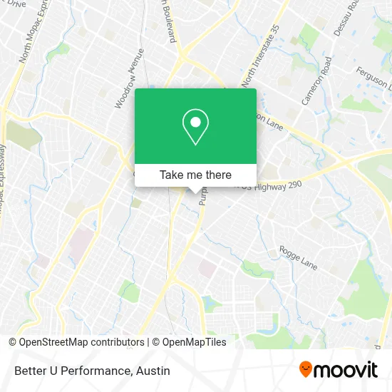 Better U Performance map