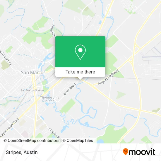 Stripes map