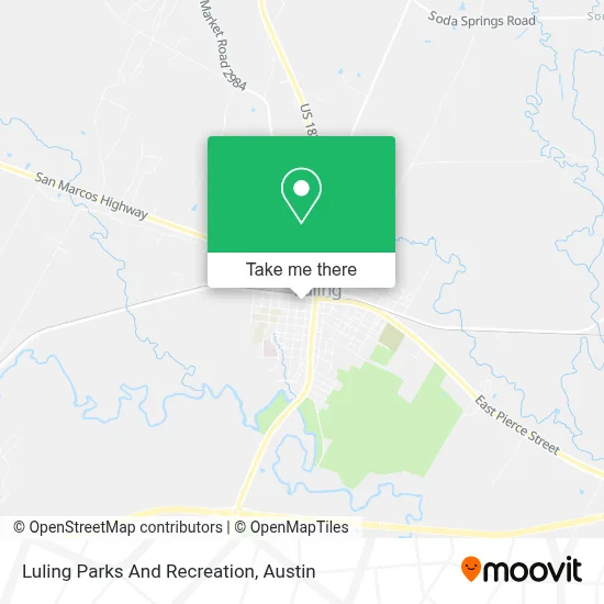 Luling Parks And Recreation map
