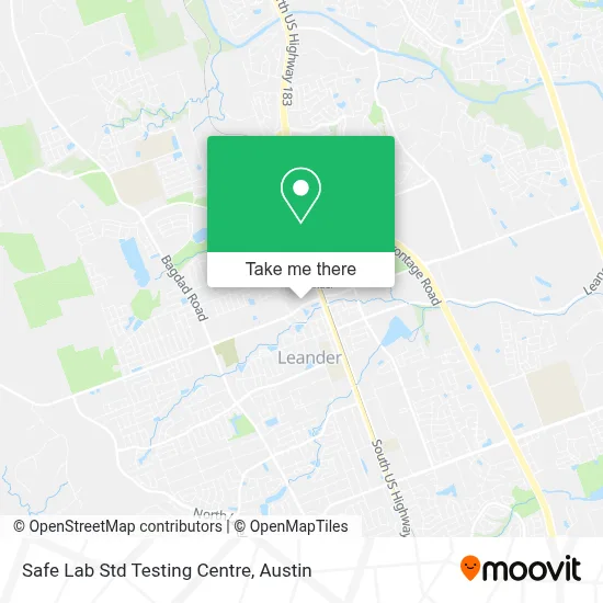 Safe Lab Std Testing Centre map