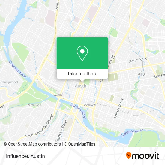 Influencer map
