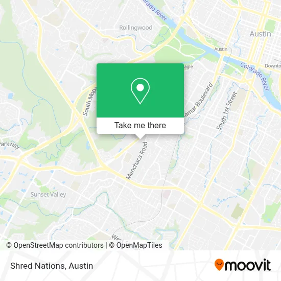 Shred Nations map