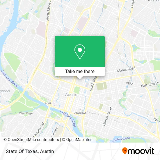 State Of Texas map