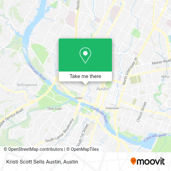 Kristi Scott Sells Austin map