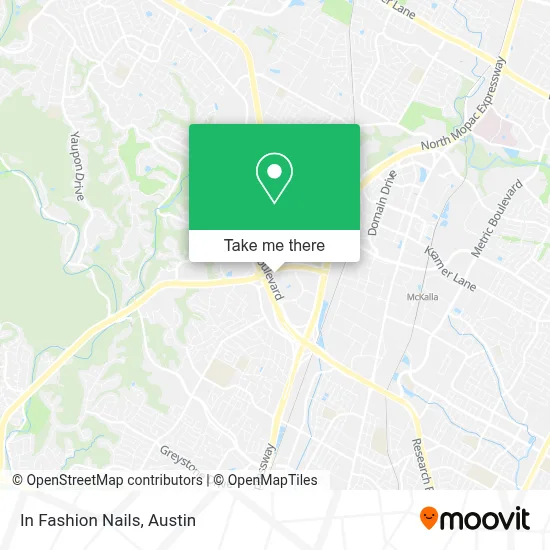 In Fashion Nails map