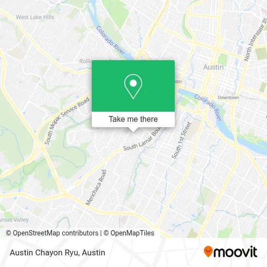 Austin Chayon Ryu map