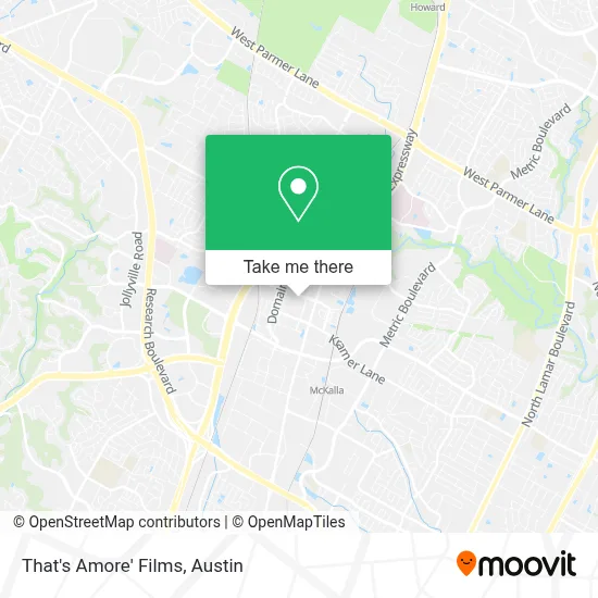 That's Amore' Films map