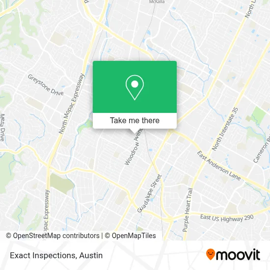 Exact Inspections map