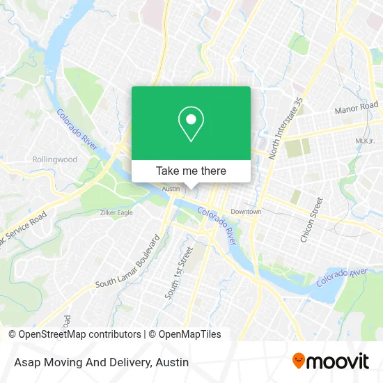 Asap Moving And Delivery map