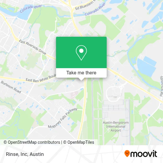 Mapa de Rinse, Inc