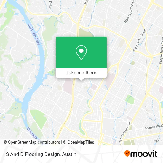 S And D Flooring Design map