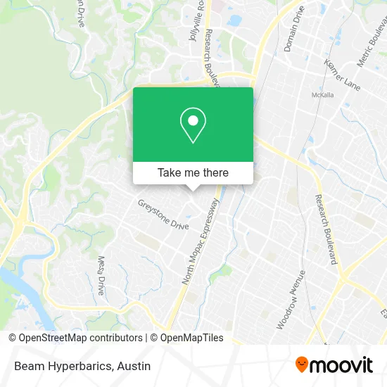 Beam Hyperbarics map