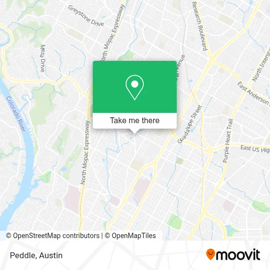 Peddle map