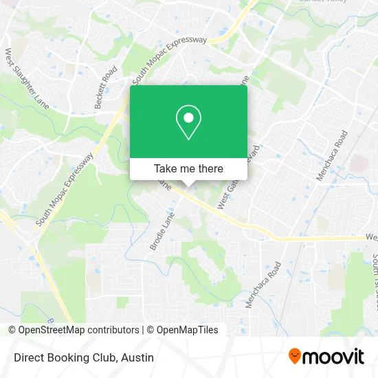 Direct Booking Club map