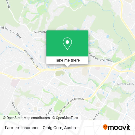 Farmers Insurance - Craig Gore map