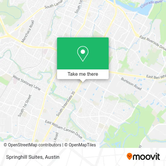 Springhill Suites map